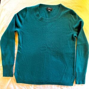 J. Crew Cashmere Sweater Green xs